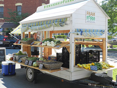 2015 Photo Gallery - We even had a mini farmers market there thanks to Stewardship farms.