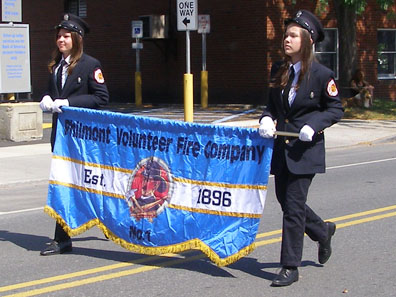 2012 Photo Gallery - Philmont Volunteer Fire Company in the 2012 Firefighters' Parade in Chatham, NY