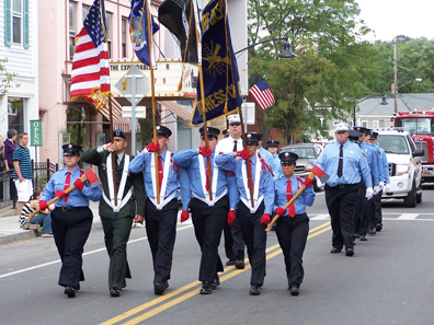 2010 photo gallery - The Chatham Fire Department marches in the Firemans Parade