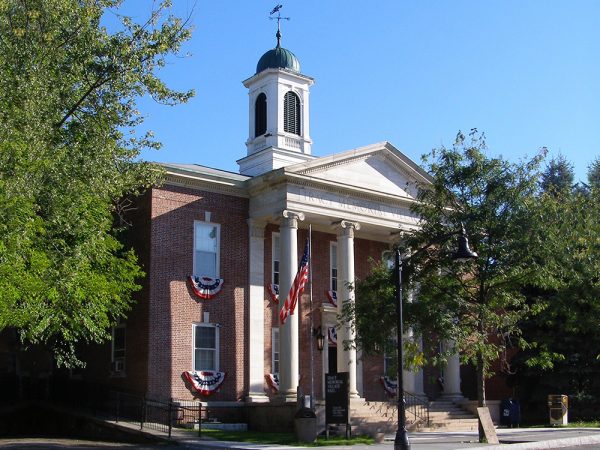 The Tracy Memorial Village Hall - photo by Suzanne Trevellyan