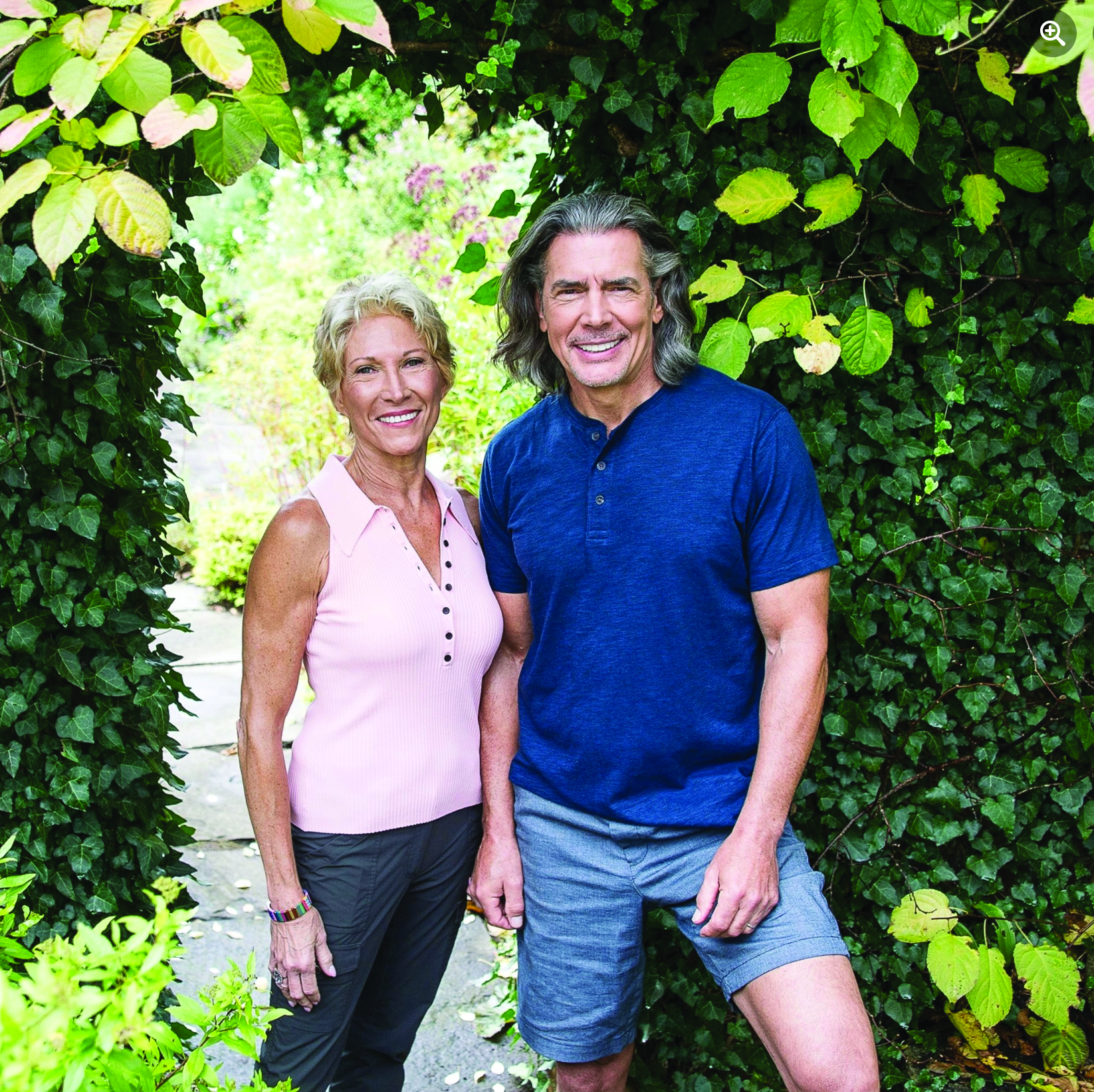 Expert Gardener Madeline Hooper and Fitness Trainer Jeff Hughes